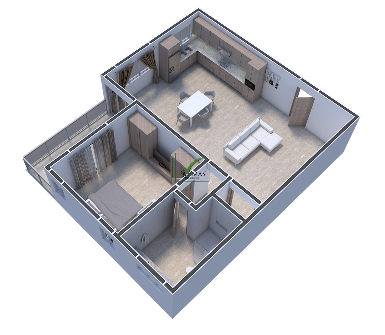 DQA 3 INTERIOR APART 2A-2B-2C-2D_DQA3 APART 2D-2